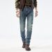 Loom European And American Trendy Brand Motorcycle Jeans For Men, Unique Patchwork, High-End Fashion, Slim Fit, Skinny Long_viptrois.com