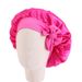 Children's milk silk ribbon headscarf hat baby satin nightcap knotted shower cap JDKB-21B_viptrois.com