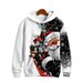 Pure Christmas Men's Hoodie Season Fun Santa Claus Print Casual Pullover Fashion Long Sleeve Sweatshirt Top_viptrois.com
