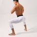 Men's Clothing Fitness Sports Quick Drying Tights Super Stretch Fitness Cropped Pants_viptrois.com