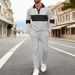 Nordmann Foreign Trade Autumn Winter Cross-Border Hot-Selling European And American Pants Long Sleeve Two-Piece Turn-Down_viptrois.com