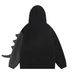 Men's Clothing retro dinosaur lamb wool patchwork hooded cotton coat _viptrois.com