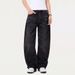 Washed Vintage Punk Oversized Denim Scimitar Men's Street Style Versatile Loose Casual Long Pants_viptrois.com
