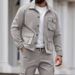 Men's Retro Workwear Jacket Multi-Pocket Casual Chore Coat For Spring Autumn Functional Multi-Pocket Design_viptrois.com