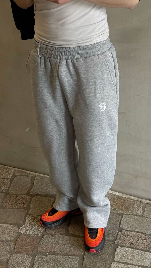 Men's Clothing European And American SUVENE Track Suits Street Trend Hip Hop Zipper Loose Solid Color Sports Suit_viptrois.com