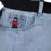 Men's Clothing New Y2K Hip Hop Skateboard Loose PoKAIFU Cartoon Embroidery Casual Denim Jeans_viptrois.com
