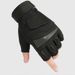 Tactical gloves Sports gloves men's fitness special forces tactical half finger gloves students cycling breathable gloves fingerless_viptrois.com