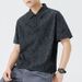 Men's Clothing Men's Polo Shirt Teenagers Loose Casual Lapel T Shirt Fashion Brand Tie Dye High End Tops_viptrois.com