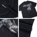 Men's Clothing Retro Rock Guitar Short Sleeved T Shirt Summer Men And Women Trendy Brand Loose Vintage Niche Couple Tops_viptrois.com