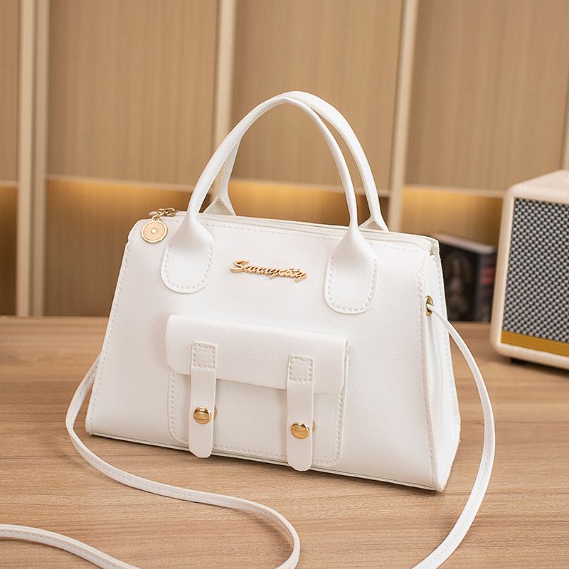 Women's Minimalist Crossbody Bag - Solid Color Small Square Shoulder Bag For Women_viptrois.com