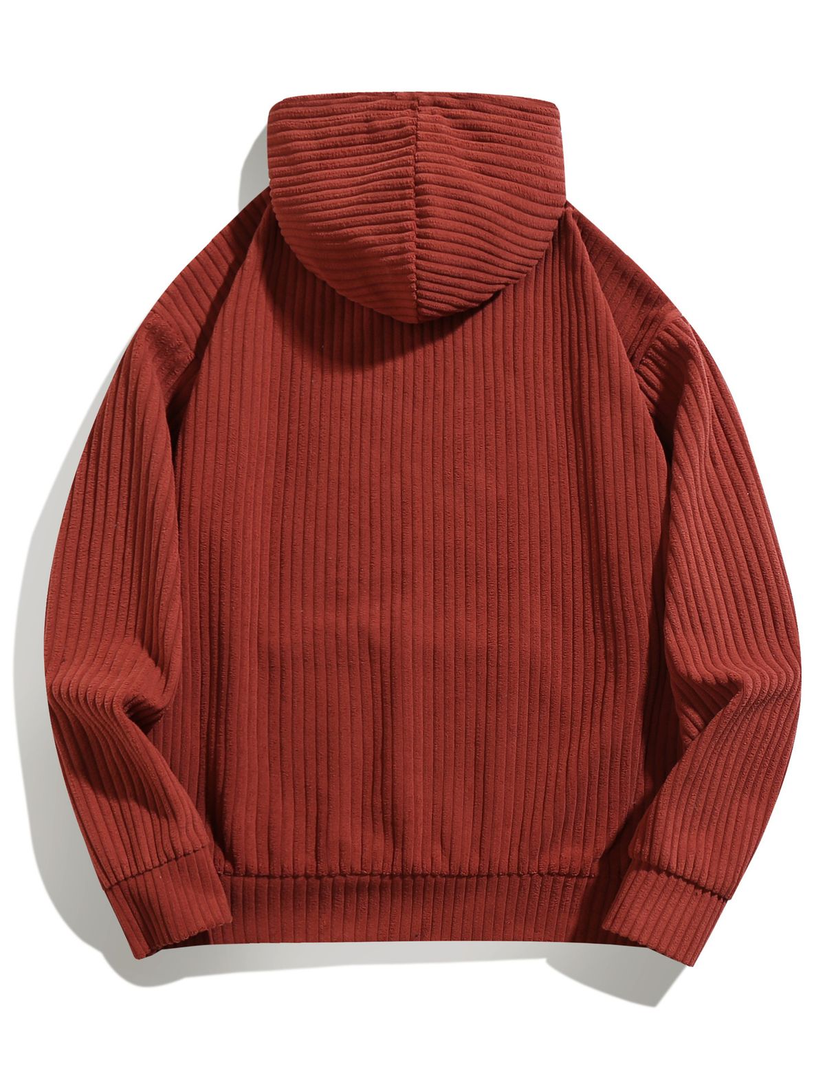 Men's Retro Striped Hooded Sweatshirt - Oversized Casual Pullover With Chest Pocket, Lightweight Fleece Lining For Spring/Fall_viptrois.com