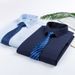 Men's Professional Long Sleeve Dress Shirt - Wrinkle-Resistant, Breathable & Versatile For Business & Interviews_viptrois.com