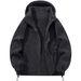 Heavyweight Polar Fleece Hoodie – Unisex Outdoor Pullover With Thermal Lining (Green/Black/Khaki, S-3XL)_viptrois.com