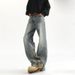Men's High Street Handsome Loose Casual Versatile Wide Leg Straight Pants_viptrois.com