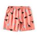 Men's Shorts Triangle Net Inside Dinosaur Print Beach Pants_viptrois.com