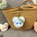 Bag Charm Cartoon Head Keychain Cute Blush Cat Doll Plush Doll Bag Pendant Ornament Gift_viptrois.com