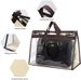 Bag Dustproof Hanging Bag Transparent Moisture Proof Breathable Handbag Leather Bag Protective Cover PVC Storage Hanging Bag Storage Artifact_viptrois.com