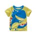 Kids’ Clothing Summer new boys T shirt children's tops small and medium children's cartoon round neck short sleeved sweatshirt_viptrois.com