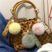 Bag Charm Creative Floral Ribbon Keychain Cute Plush Bag Pendant Small Fresh Pearl Car Key Chain Accessories Pendant_viptrois.com