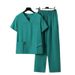 Men's Clothing Nightingale Hand Scrub Suit Female Quick Drying Elastic Medical Work Clothes Surgical Clothes Green Hand Washing Clothes Suit_viptrois.com