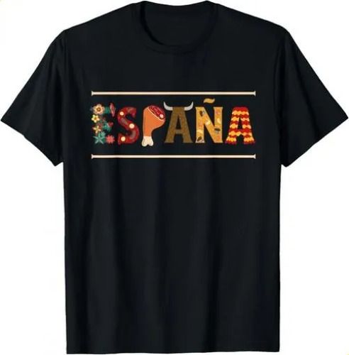 T-shirtspanish Fiesta Espana Bull 2026 Spanish Flower Spain Flag_viptrois.com