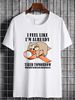 Lazy Sloth I Feel Like I'm Already Tired Tomorrow Multiple Sclerosis T-Shirt Summer Versatile Stylish Comfortable Slightly Designer Clothes_viptrois.com