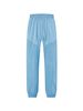 Men's Clothing Casual Trousers Summer Simple Loose Thin Imitation Linen Sports Lace Up Stitching Sweatpants_viptrois.com