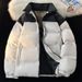 Group Purchase Winter For Men Thickened Warm Puffer Jacket Sports Casual Trendy Brand Cotton Coat Outerwear_viptrois.com