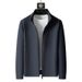 Spring And Autumn New Sportswear Suits Men's Casual Breathable High End Jacket Trousers Stand Collar Zipper Opening_viptrois.com