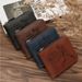 Wallet Card Cases Baseball Player Embossed Men's Short Chain Wallet Large Capacity Three Fold Coin Bag_viptrois.com