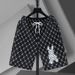 Men's Summer Fashion Printed Shorts Loose Straight Casual Mid-Way Trend Handsome Outer Wear_viptrois.com