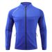 Men's Performance Running Jacket - Slim Fit Quick-Dry Workout Zip-Up, Breathable Polyester, Lightweight Gym & Outdoor Training Top_viptrois.com
