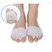 Silicone Foot Cover Five Toe Full Set Hallux Valgus Corrector Honeycomb Forefoot Pad Non Slip Breathable Toe Overlap Separator_viptrois.com