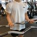 Ins Fitness Short Sleeved Men's Muscle Breathable Elastic Basketball Training Shirt Brother Simple Cotton Round Neck_viptrois.com
