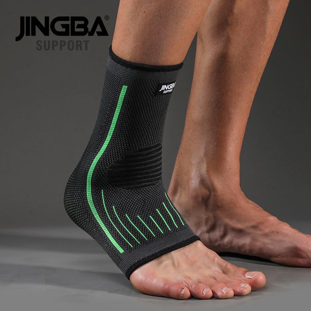 JINGBA Ankle Brace For Basketball Football Running Sports - Adjustable Support For Injury Prevention & Recovery - Lightweight Breathable Design _viptrois.com