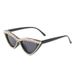 Trendy triangular glasses, fashionable and exaggerated with sunglasses, cat eye patch diamond sunglasses_viptrois.com
