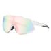Women's Glasses Sports Sunglasses For Men Outdoor Cycling And Mountaineering Goggles Large Frame One Piece Fashionable Colorful Sunglasses_viptrois.com