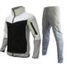 2025 Spring And Autumn Men's Sports Suits Casual Suits Men's Sportswear Sweatshirt Two Piece Suit_viptrois.com