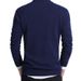 Autumn Pullover New Slim Fit Sweater Youth Solid Color Casual Business Men's Inner Wear V-Neck Base Shirt_viptrois.com