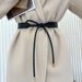 New Knot Belt Women's Simple And Versatile Strap Decoration Dress With Sweater Coat Small Belt Women_viptrois.com