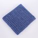 Unisex Scarf Fashion solid color warm scarf double-sided twist fashion collar scarf knitted wool elastic single ring pullover cap_viptrois.com