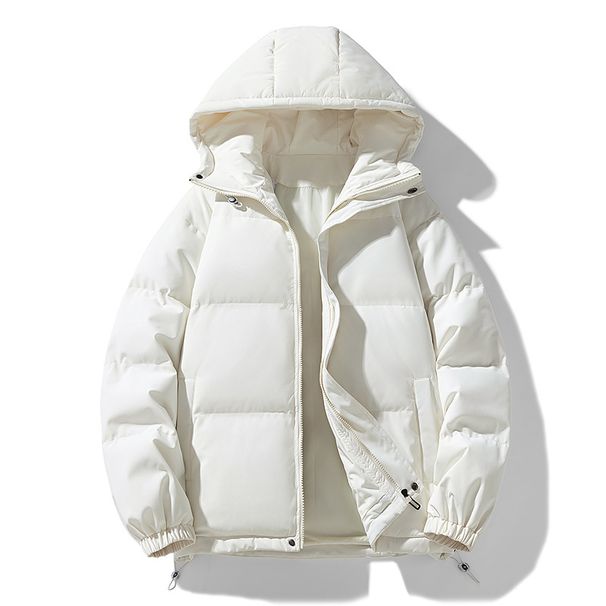 Winter Hooded Men, Casual Loose Trendy Brand, Thickened Warm Puffer Jacket, Down Cotton Jacket For Men_viptrois.com