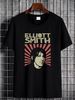 New Rare Elliott Smith Black Shirt Gift For Fans Unisex All Size T-Shirt Slightly Comfortable Summer Top For Everyday Wear Soft Graphic Casual_viptrois.com