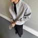Men's & Women's Lightweight Half-Zip Pullover Sweatshirt With Stand Collar, Casual & Commuter Wear, Breathable Cotton Blend, Relaxed Fit, Spring_viptrois.com