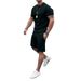 Men's Clothing Men's Summer Street Men's Short Sleeved Shorts Men's Casual Sports Large Size Suits Men_viptrois.com