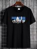 80s Washington D C US Monuments T Shirt Large Breathable Casual Summer Fashion Stretched Designer Clothes Homme Unisex Versatile Graphic_viptrois.com