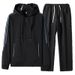 "Men's Hooded Jogger Set – Casual Long-Sleeve Hoodie & Lounge Pants (M-5XL)"_viptrois.com