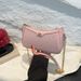 2025 Summer New Texture French Underarm Bag Simple Fashion Handbag Letter Print Elegant Shoulder Bag Trend_viptrois.com