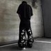 Men's Clothing Cherry Blossom Print Men And Women Spring Casual Trousers Hip Hop Y2K_viptrois.com