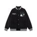 American Style Spring Autumn Winter Camellia Embroidery Baseball Jacket Casual Unisex Coat Trendy Brand Ins Top_viptrois.com